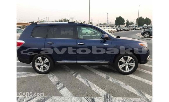 Buy Import Toyota Highlander Blue Car in Import - Dubai in Abseron Buy Import Toyota Highlander Blue Car in Import - Dubai in Abseron