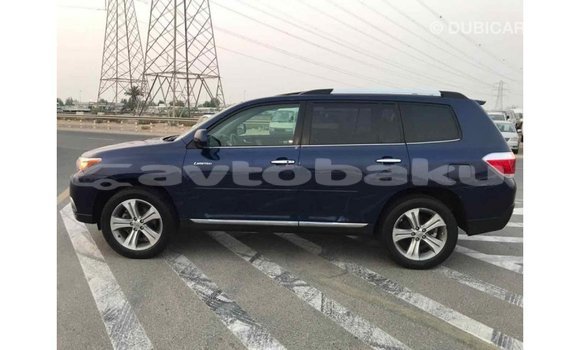 Buy Import Toyota Highlander Blue Car in Import - Dubai in Abseron Buy Import Toyota Highlander Blue Car in Import - Dubai in Abseron