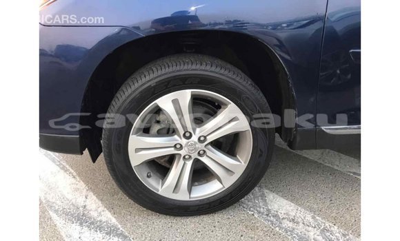 Buy Import Toyota Highlander Blue Car in Import - Dubai in Abseron Buy Import Toyota Highlander Blue Car in Import - Dubai in Abseron