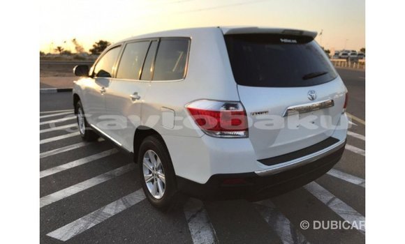 Buy Import Toyota Highlander White Car in Import - Dubai in Abseron Buy Import Toyota Highlander White Car in Import - Dubai in Abseron