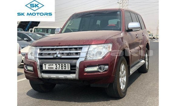 Buy Import Mitsubishi Pajero Red Car in Import - Dubai in Abseron