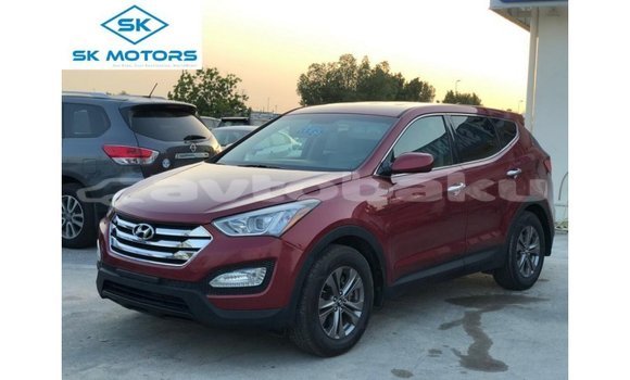Buy Import Hyundai Santa Fe Red Car in Import - Dubai in Abseron