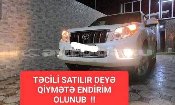 Buy Used Toyota Land Cruiser Prado White Car in Baki in Abseron Buy Used Toyota Land Cruiser Prado White Car in Baki in Abseron