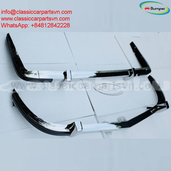 Big with watermark datsun 240z 260z 280z bumpers 1969 1978 with rubber and over riders 3