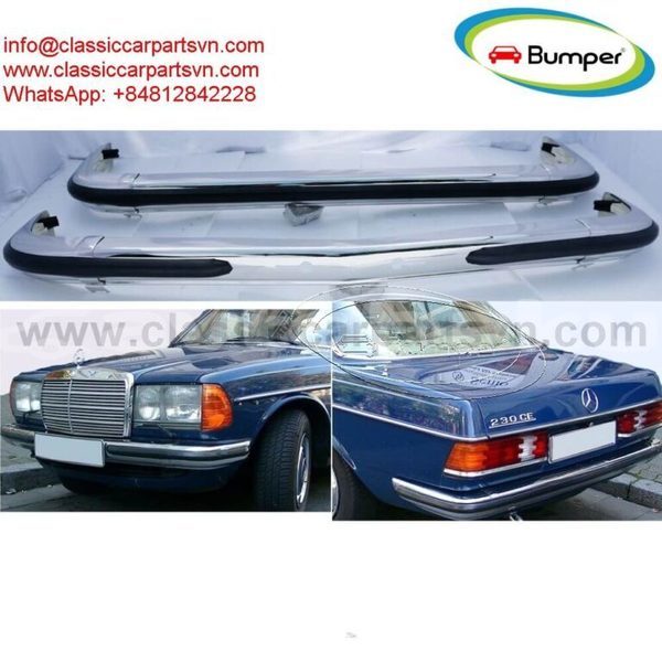 Big with watermark mercedes w123 coupe bumpers 1976 1985 1
