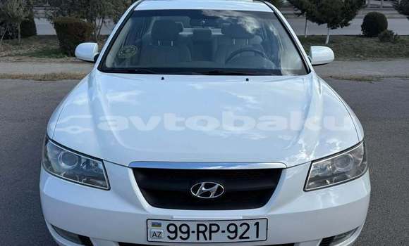 Buy Used Hyundai Sonata White Car in Barda in Mil-Qarabax