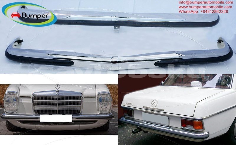 Big with watermark mercedes w114 w115 250c 280c sedan s2 1968 1976 bumper 0