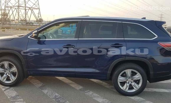 Buy Import Toyota Highlander Blue Car in Import - Dubai in Abseron Buy Import Toyota Highlander Blue Car in Import - Dubai in Abseron